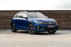 Volkswagen T-Roc T-Roc 2.0 TSI OPF 4MOTION DSG R, Auto's, Volkswagen, Automaat, 1984 cc, Blauw, Leder en Stof