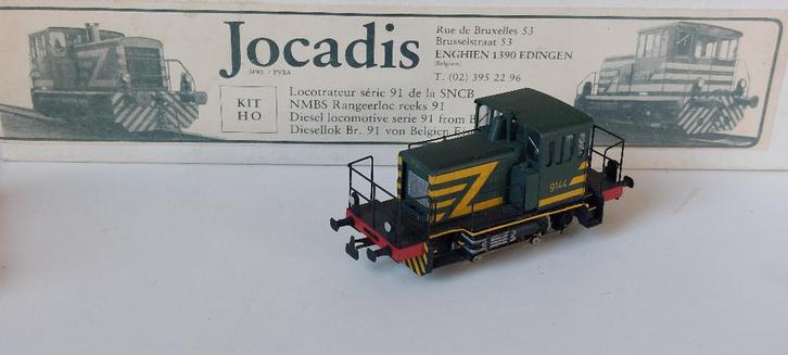 SNCB/NMBS JOCADIS LOCOTRACTEUR 9144 CHASSIS LONG*HO*DEC, Hobby & Loisirs créatifs, Trains miniatures | HO, Comme neuf, Locomotive