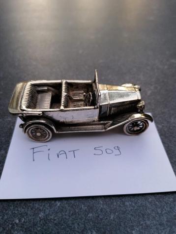 Miniature argentée Fiat 509, Enlèvement ou Envoi