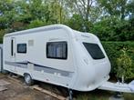 Hobby kmf 490 excellent 2012, Caravans en Kamperen, Stapelbed, Hobby, Koelkast, Treinzit