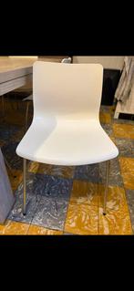 Lot de 8 chaises ikea blanche, Enlèvement, Utilisé, Blanc, Cinq, Six Chaises ou plus