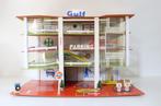 Antieke garage Gulf - Vintage speelgoed Depreux France 1960, Antiek en Kunst, Antiek | Speelgoed, Ophalen