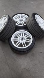 witte motec velgen mitsubishi evo X 18 duim, Ophalen, 18 inch, 245 mm, Banden en Velgen