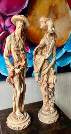 Chinese geluks-beelden in Ivorine, Antiek en Kunst, Ophalen