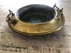 grand bol en cuivre avec poignées, Antiquités & Art, Enlèvement, Cuivre