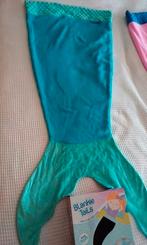 Blauwe fleece zeemeerminstaart blankie tail zgan, Ophalen of Verzenden, Zo goed als nieuw, Jongen of Meisje
