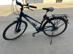 Top stadsfiets - donkerblauwe Velo De Ville, Fietsen en Brommers, Versnellingen, Ophalen, Overige merken, 53 tot 56 cm
