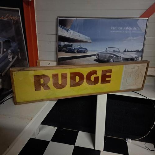Rudge tweewielers vintage lichtbak, Verzamelen, Merken en Reclamevoorwerpen, Zo goed als nieuw, Ophalen