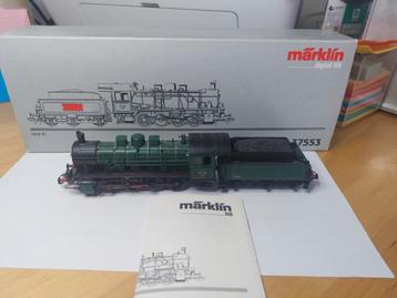 Marklin 37553 Ho locomotive digital sncb, Enlèvement ou Envoi, Courant alternatif, Comme neuf, NS