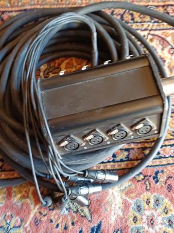 Stagebox snake mulitkabel 8x beschikbaar voor biedingen