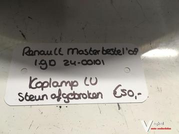 Renault Master Bestel 1.9 D 2400101 2008   Koplamp Links of  beschikbaar voor biedingen