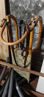 houten slee sneeuw, Ophalen, Gebruikt, Hout