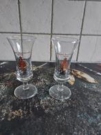 Borrel glaasjes nationaal jenever museum Hasselt, Ophalen of Verzenden, Zo goed als nieuw