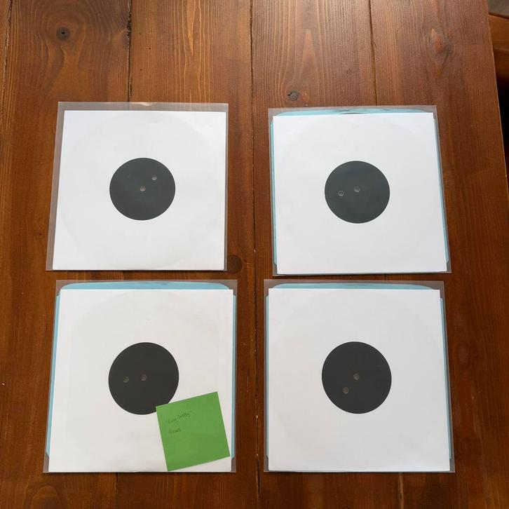 2 doublettes Reggae en acétate signées King Tubby, CD & DVD, Vinyles Singles, Comme neuf, Maxi single, Autres genres, 10 pouces