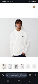 sweat à capuche nike blanc, Enlèvement ou Envoi, Blanc