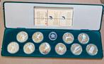 Canada 1988 Calgary Winter Olympics 20,00 zilveren Dollar , Ophalen of Verzenden, Munten