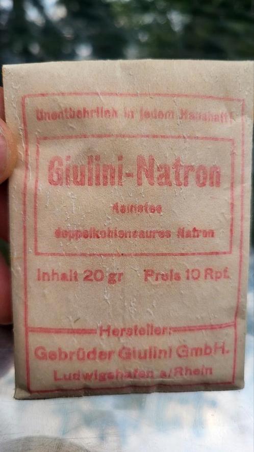 Zeer zeldzame Duitse zak met conserveermiddelen, Verzamelen, Militaria | Tweede Wereldoorlog, Ophalen of Verzenden