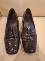 Lederen damesschoenen, Kleding | Dames, Ophalen, Zo goed als nieuw, Bruin, Pumps