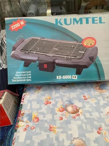elektrische grill --KUMTEL2200 W  grill oppervlakte 21,5x34 beschikbaar voor biedingen