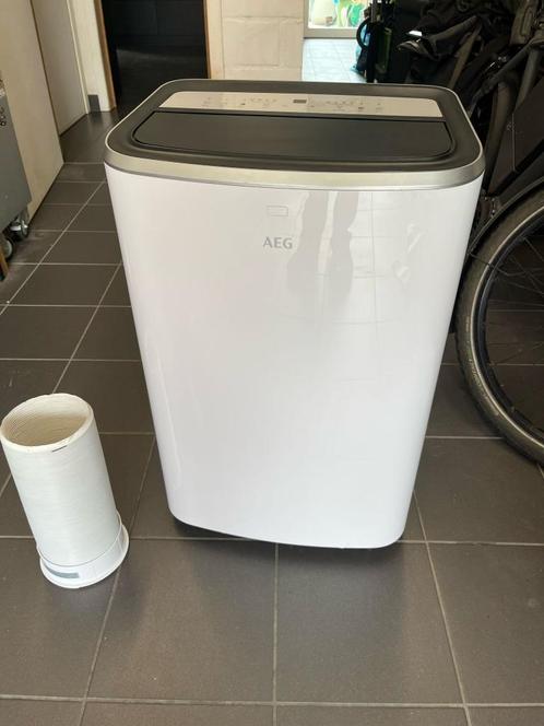 Mobiele airco AEG AXP35U538CW ChillFlex Pro, Elektronische apparatuur, Airco's, Gebruikt, Mobiele airco, 100 m³ of groter, 3 snelheden of meer