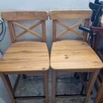 Bar krukken h, Huis en Inrichting, Barkrukken, Ophalen, Hout