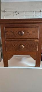 Table de chevet en chêne, Maison & Meubles, Enlèvement ou Envoi, Comme neuf