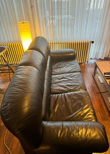 Lederen ZETEL - Sofa - betrekkelijk goede staat beschikbaar voor biedingen