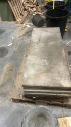 Betonplaten, Ophalen, Gebruikt