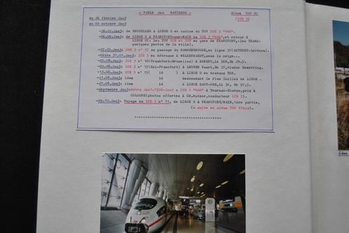 Gros Album photos originales THALYS TGV 47 RARE UNIQUE Train, Collections, Trains & Trams, Utilisé, Train, Enlèvement ou Envoi