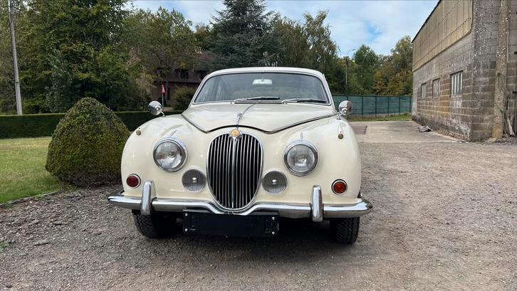 Jaguar Mk2 240, Auto's, Oldtimers, Particulier, Jaguar, Benzine, Handgeschakeld, Wit, Leder, Ophalen