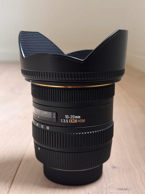 Sigma 10-20 mm F3.5 EX DC HSM (Nikon), Audio, Tv en Foto, Foto | Lenzen en Objectieven, Zo goed als nieuw, Ophalen