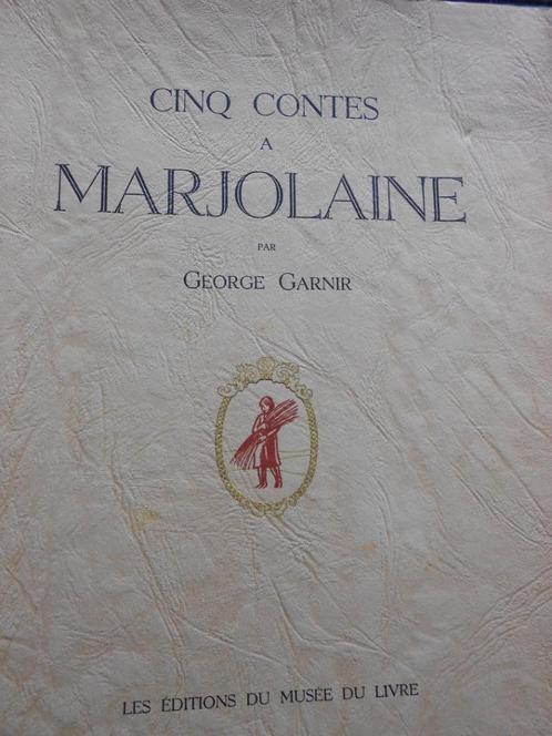 LIVRE CINQ CONTES à MARJOLAINE, Boeken, Kinderboeken | Jeugd | 10 tot 12 jaar, Gelezen, Ophalen of Verzenden