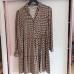 Jurk Nina bruin beige, Ophalen of Verzenden, Zo goed als nieuw, Beige