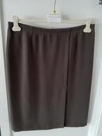 MAYERLINE Donkertaupe rechte rok Maat: B 44 Prijs: € 5, Brun, Mayerline, Porté, Taille 42/44 (L)