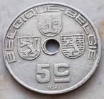 Medailleslag 5 Cent 1938 Fr./Vl. Leopold III, Postzegels en Munten, Munten | België, Ophalen of Verzenden, Overig, Losse munt