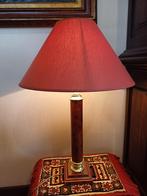 Rode tafellamp 60 cm, Comme neuf, Enlèvement