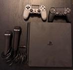 Playstation 4 Slim Edition - 500GB inclusief games, Games en Spelcomputers, Ophalen, Zo goed als nieuw, Slim