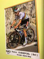 wielerkaart 2023  wk  team quick step remco evenepoel, Sport en Fitness, Wielrennen, Verzenden, Zo goed als nieuw