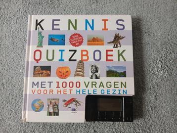 Kennisquizboek beschikbaar voor biedingen