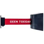 Muur systeem met bedrukt lint - Afzetpalen, Ophalen of Verzenden, Nieuw, Overige typen