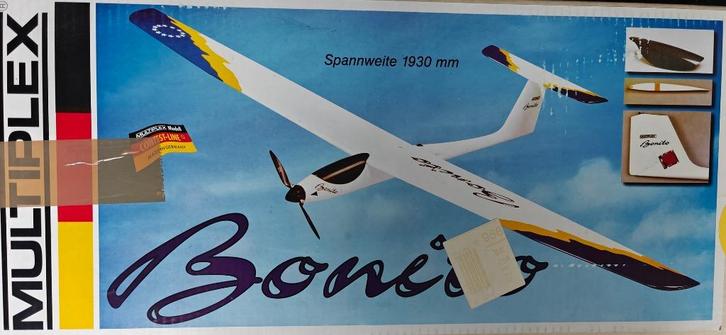 Multiplex (MPX) Bonito (Gilb), Hobby en Vrije tijd, Modelbouw | Radiografisch | Vliegtuigen, Zo goed als nieuw, Elektro, Ophalen