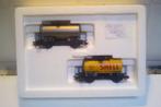Vend set de 2 wagons citerne Shell Marklin réf 48541 en boît, Wisselstroom, Ophalen of Verzenden, Märklin, Nieuw