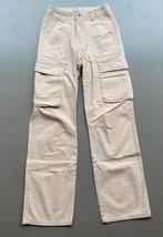 Pantalon beige cargo Bershka 170 (34) NOUVEAU, Fille, Bershka, Enlèvement ou Envoi, Pantalon