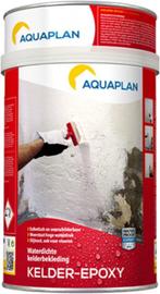 Aquaplan kelder epoxy bezetting, Doe-het-zelf en Bouw, Verf, Beits en Lak, Minder dan 5 liter, Ophalen, Nieuw, Wit
