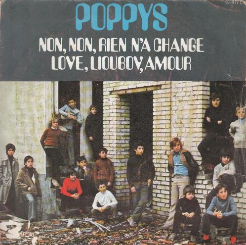 6 Franstalige vinylsingles voor 5€: Poppys, Stone & Charden., Cd's en Dvd's, Vinyl Singles, Single, Pop, 7 inch, Verzenden