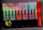 textmarkers STABILO 6 stuks,pastelkleuren,NIEUW !, Ophalen of Verzenden, Nieuw, Potlood of Stift