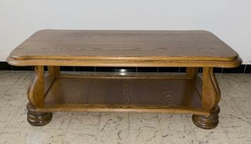 salontafel in eikenhout beschikbaar voor biedingen