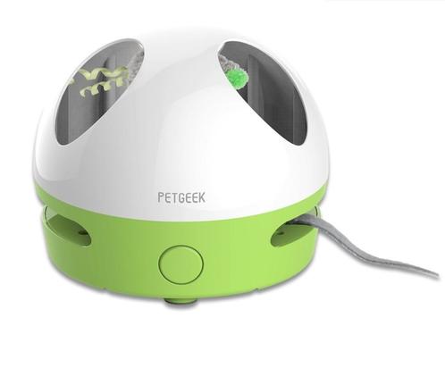 Te koop: Interactief kattenspeelgoed, verberg muis "Petgeek", Dieren en Toebehoren, Kattenspeelgoed, Nieuw, Intelligentiespeelgoed