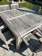 Mooie teak tuinset, Tuin en Terras, Ophalen, Zo goed als nieuw