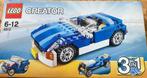 Lego Creator 6910 - Blauwe sportwagen, Comme neuf, Ensemble complet, Lego, Enlèvement ou Envoi